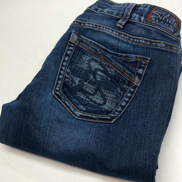 RETRO SILVER AIKO BOOTCUT 30x30 NO SPANDEX 🦋